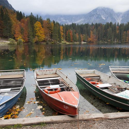 Fusine Lakes, Julian Alps, Italy