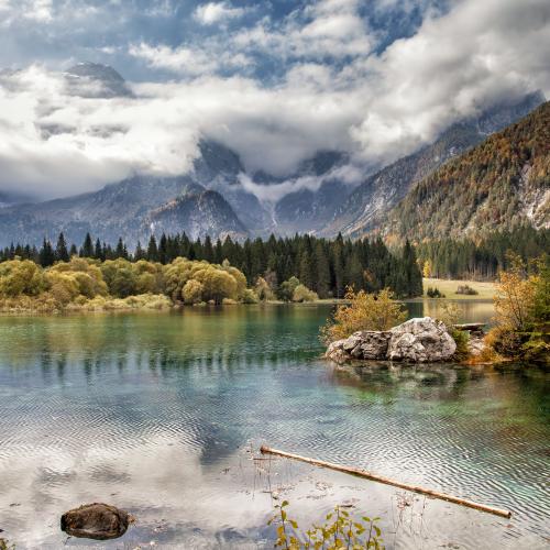 Fusine Lakes, Julian Alps, Italy