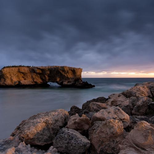 Two Rocks at Indian Ocean, Western Australia