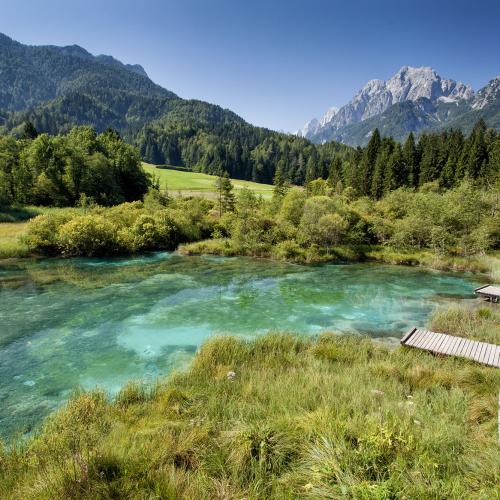 Zelenci, Julian Alps, Slovenia