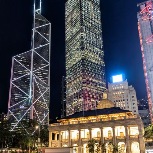 Bank of China towers, Central, Hong Kong