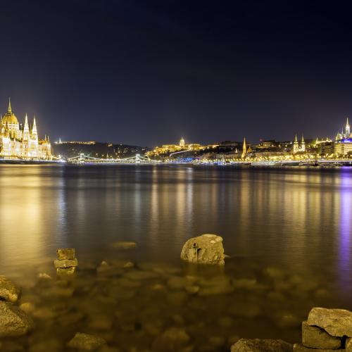 Budapest by night