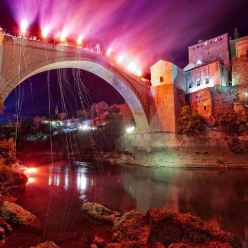 Mostar Bridge, Mostar, Bosnia and Herzegovina
